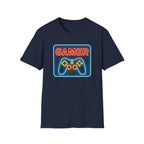 Gamer Neon Controller T‑Shirt