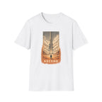 Ascend Sci-Fi T‑Shirt — Vintage Space Launch Graphic