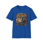 "Surviving Life One Side Quest At A Time" T-Shirt - Retro Gamers RPG Adventure Tee