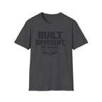 Built Different T‑Shirt - Graphic Tee for Confident, Humorous Style