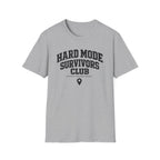 Hard Mode Survivors Club T-Shirt — Gamer Achievement Tee