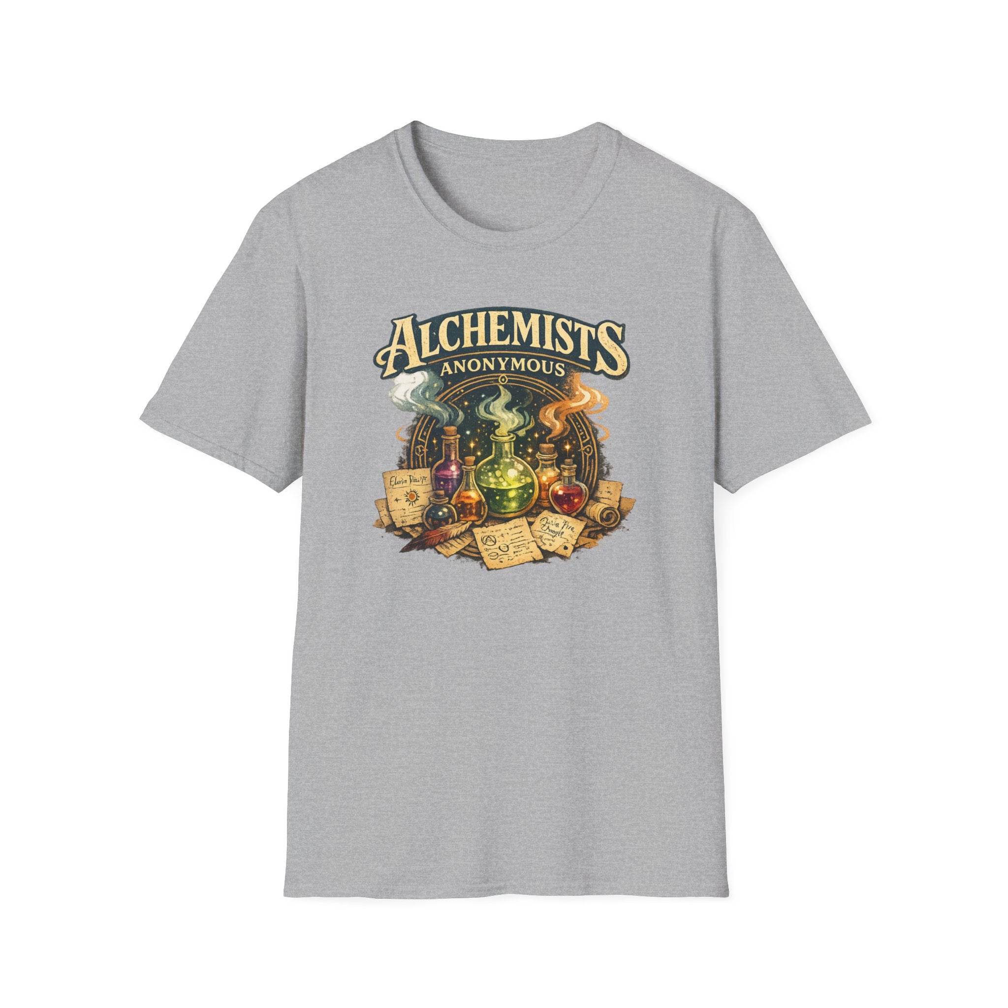 Alchemists Anonymous Funny Graphic T‑Shirt