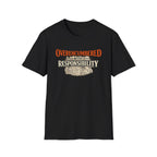 "Overencumbered with Responsibility" Funny RPG Gamer T-Shirt