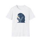 Ogre With Ice Cream T-Shirt - Retro Monster Graphic Tee
