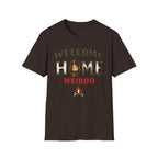 Welcome Home Weirdo T-Shirt - Funny Rustic Lantern Tee
