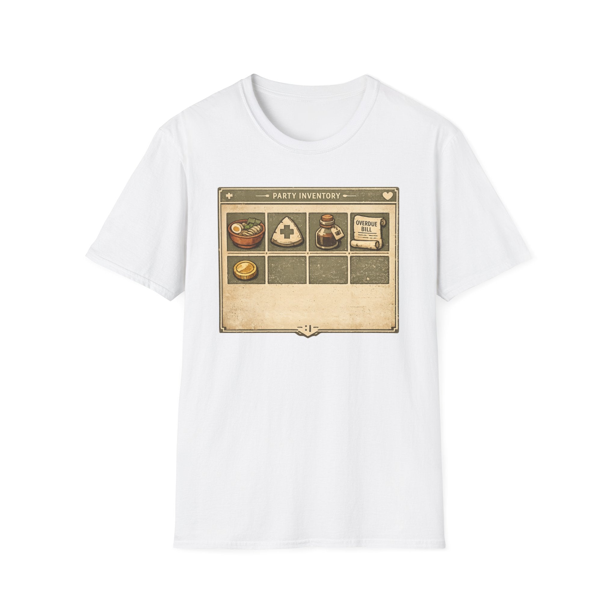 RPG Inventory Screen T‑Shirt