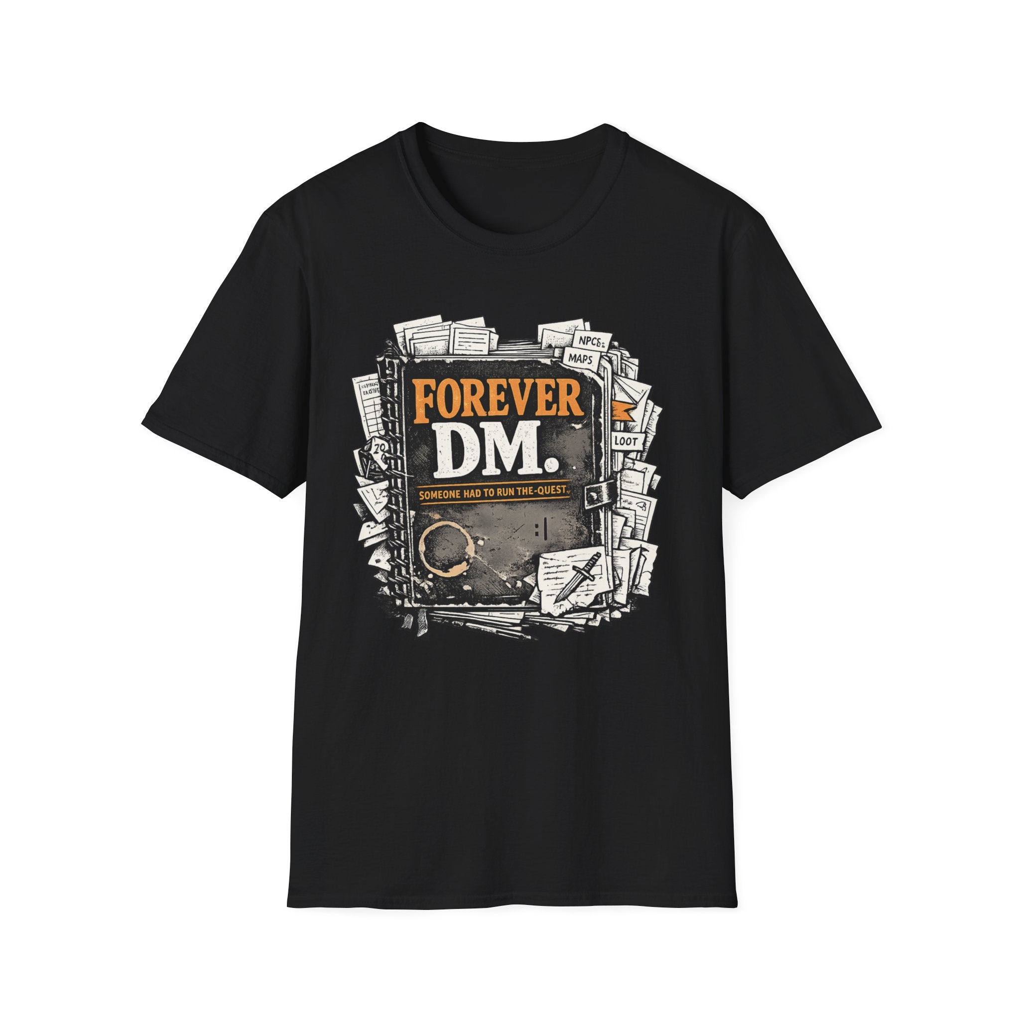 Forever DM T-Shirt — Funny Dungeons & Dragons Game Master Tee