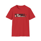 Struggle: Distressed Camo Graphic T-Shirt