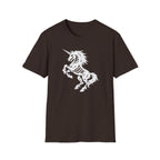 Unicorn Skeleton Graphic T-Shirt — Gothic Mythical Tee
