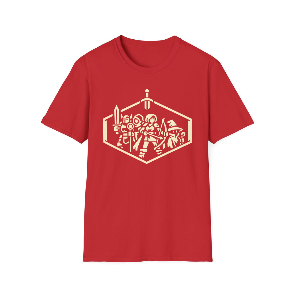 RPG Party T‑Shirt - Retro Dungeon Adventurers Graphic Tee