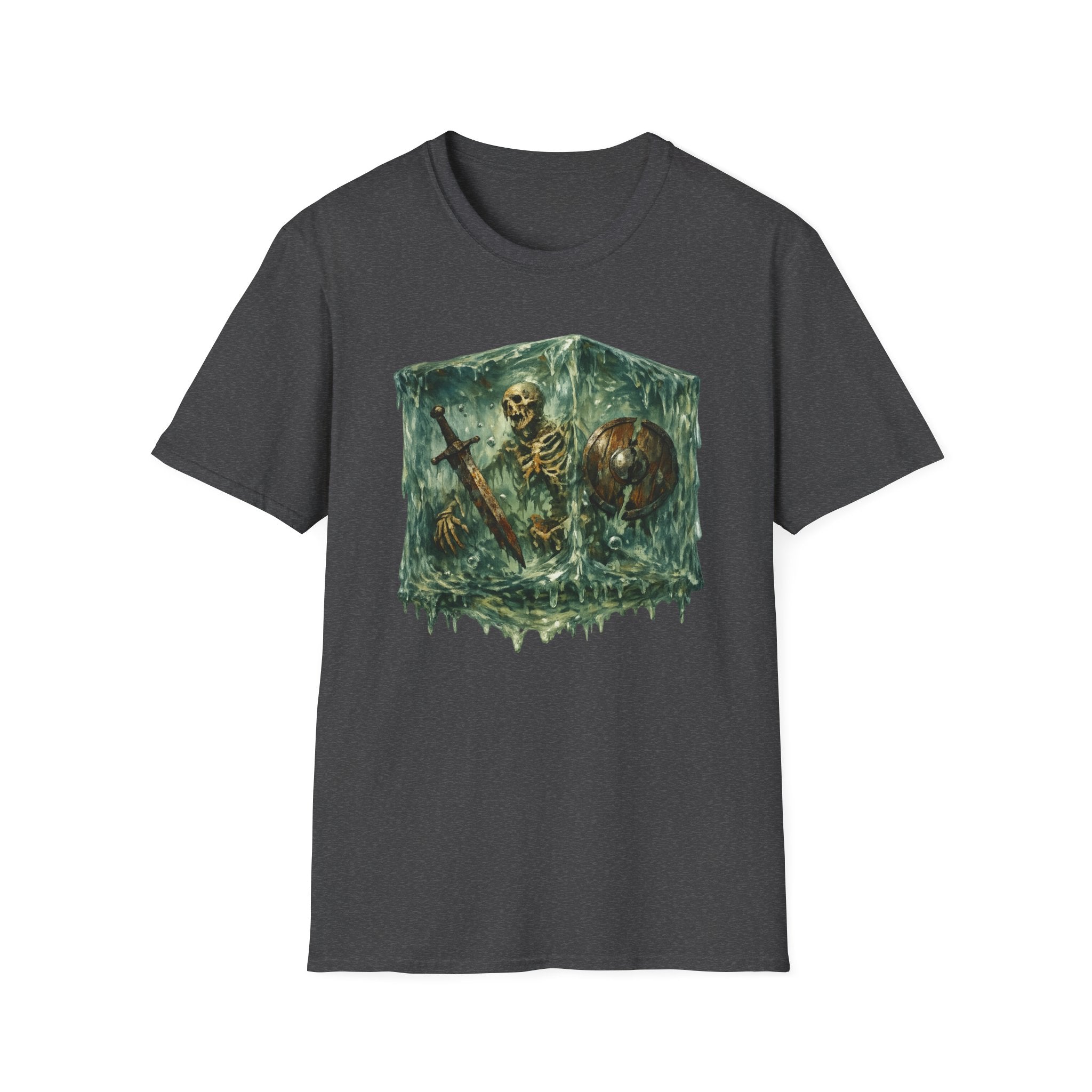 Gelatinous Cube T-Shirt — Dark Fantasy Monster Graphic Tee