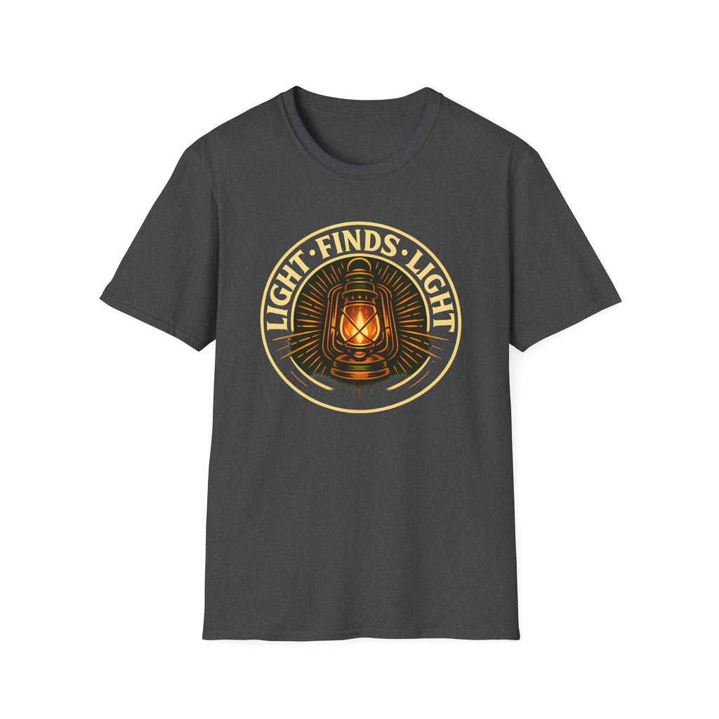 "Light Finds Light" Lantern Graphic T-Shirt