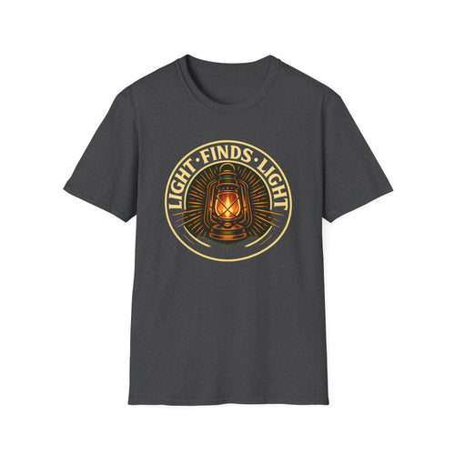 "Light Finds Light" Lantern Graphic T-Shirt