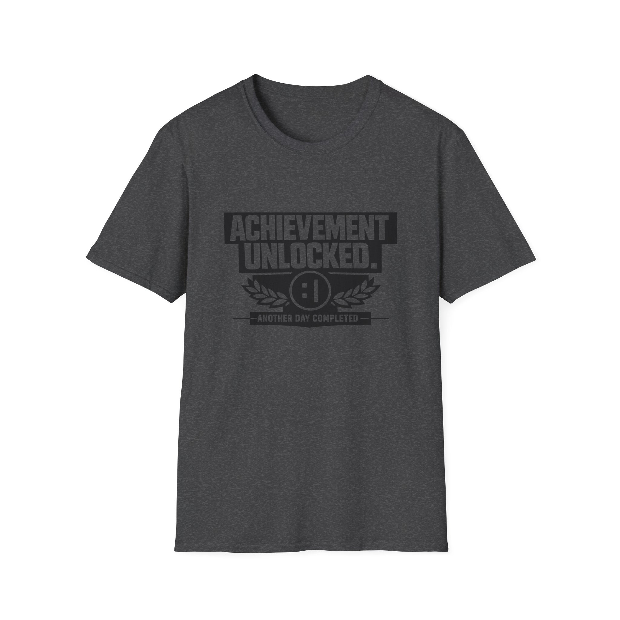Achievement Unlocked T-Shirt — Gamer Victory Tee