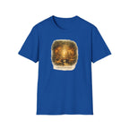 'Homeward' Forest Path Illustration T-Shirt