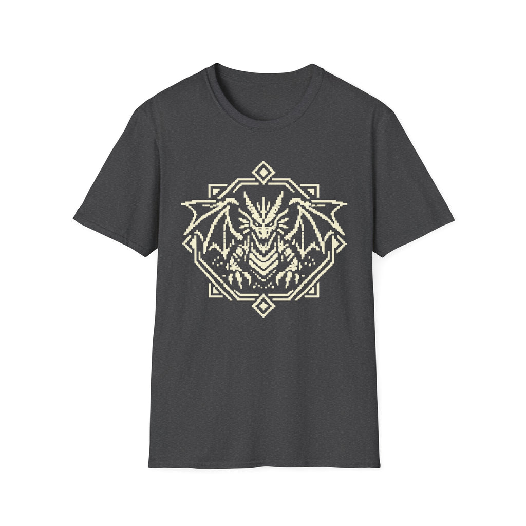 Pixel Dragon T-Shirt - Retro Gaming Graphic Tee