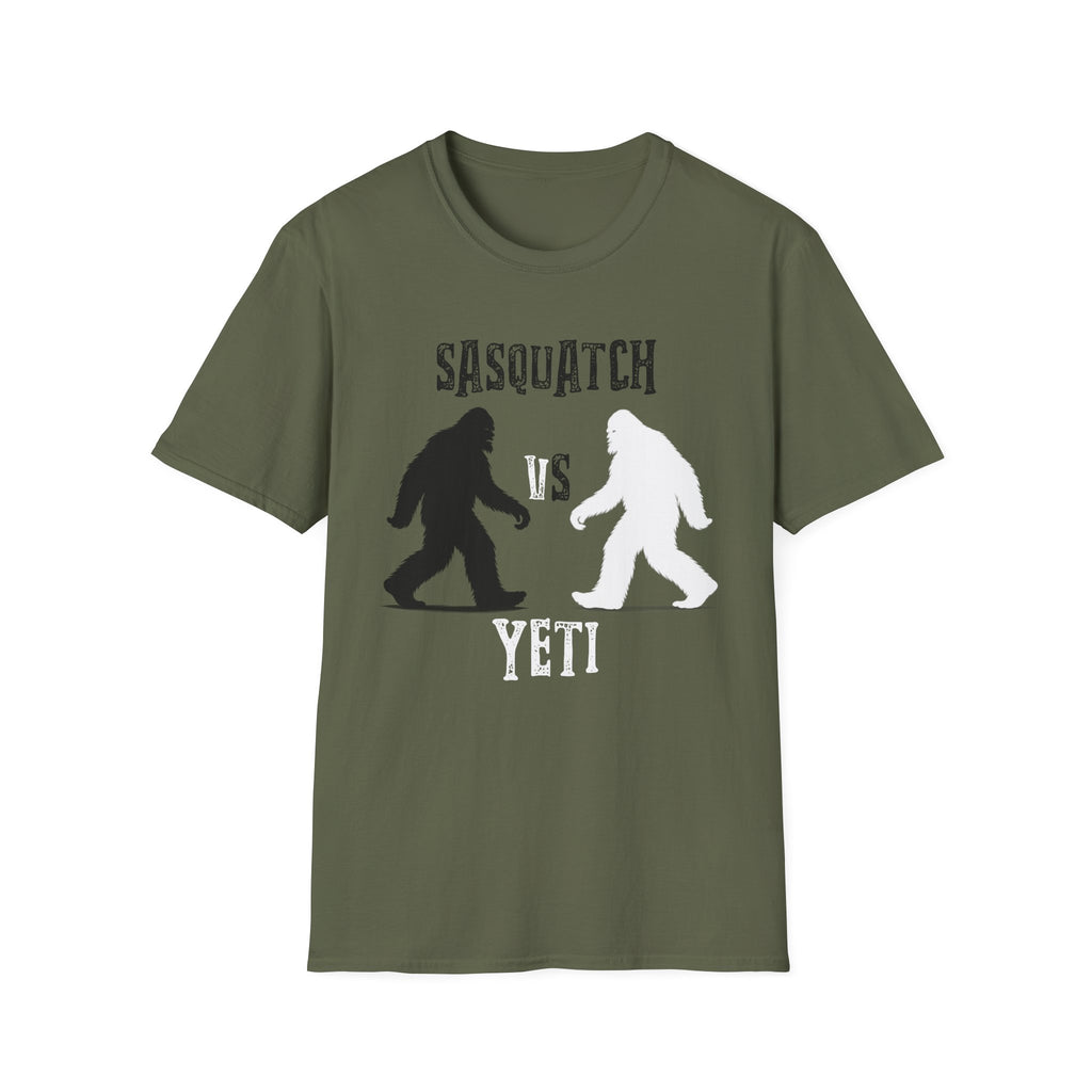 Sasquatch vs Yeti T-Shirt