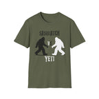 Sasquatch vs Yeti T-Shirt