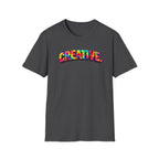 Creative Tie-Dye T-Shirt — Bold Rainbow Graphic Tee