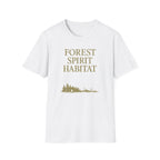 Forest Spirit Habitat T-Shirt - Fantasy Nature Lover Graphic Tee