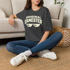 Original Gamester T-Shirt — Retro Pixel Sunglasses Gaming Tee