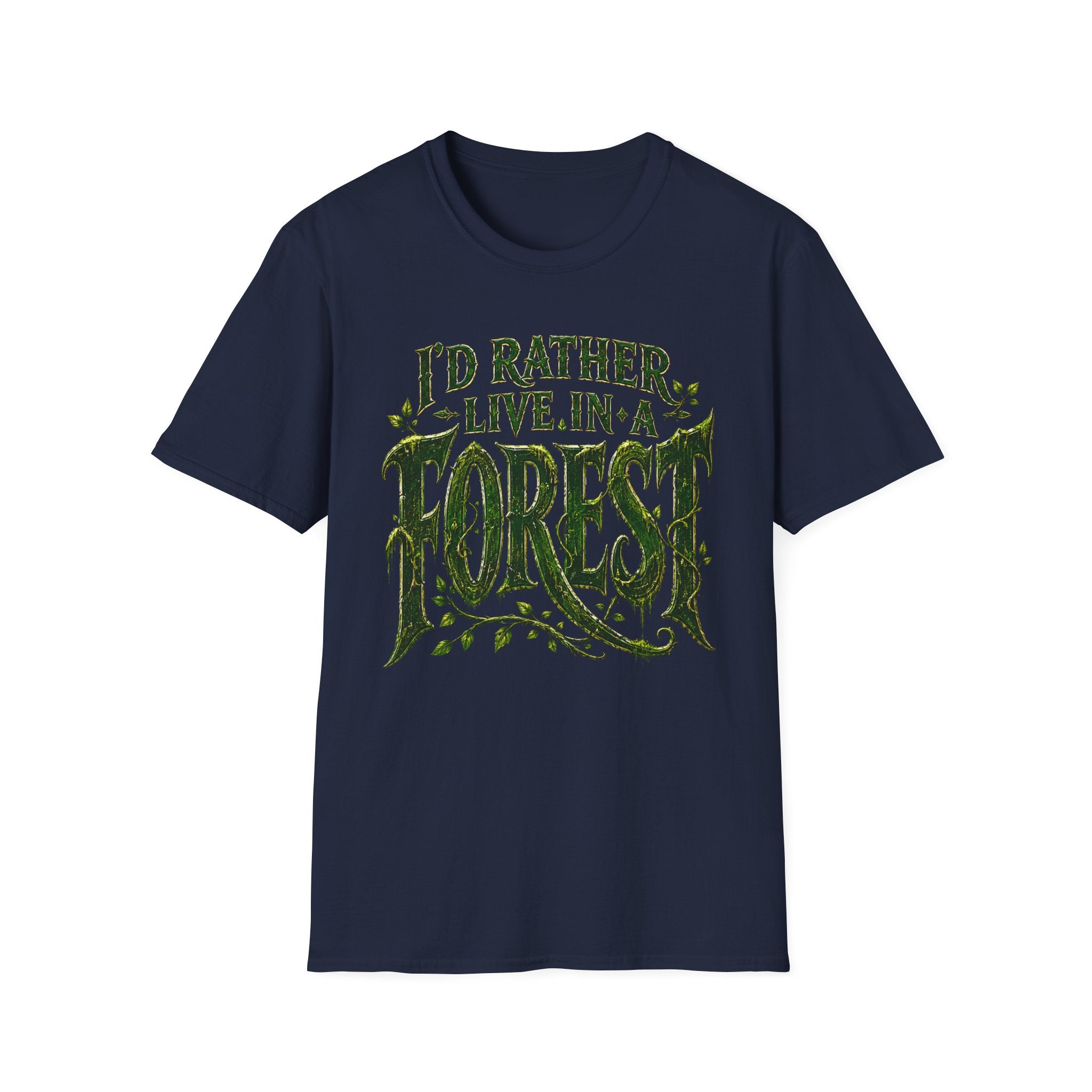 I'd Rather Live in a Forest Stylized T‑Shirt