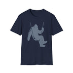 Swinger Bigfoot T-Shirt - Playful Sasquatch On A Swing Graphic Tee