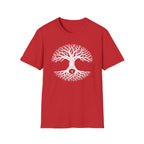 Tree of Life T-Shirt – White Woodland Roots Graphic Tee