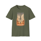 Ascend Sci-Fi T‑Shirt — Vintage Space Launch Graphic