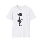 Cute Elf Firefly Jar Silhouette T‑Shirt - Whimsical Elf Graphic Tee