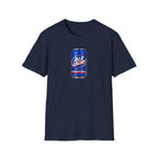 Ale Light Parody Beer Can T-Shirt — Retro Beer Logo Tee