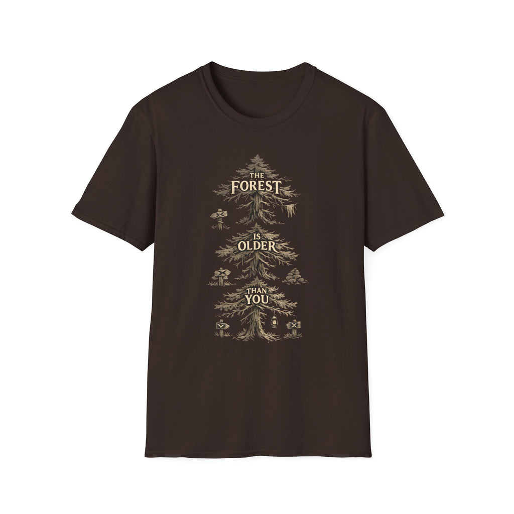 The Forest Is Older Than You T-Shirt -  Vintage Fantasy Tree Tee