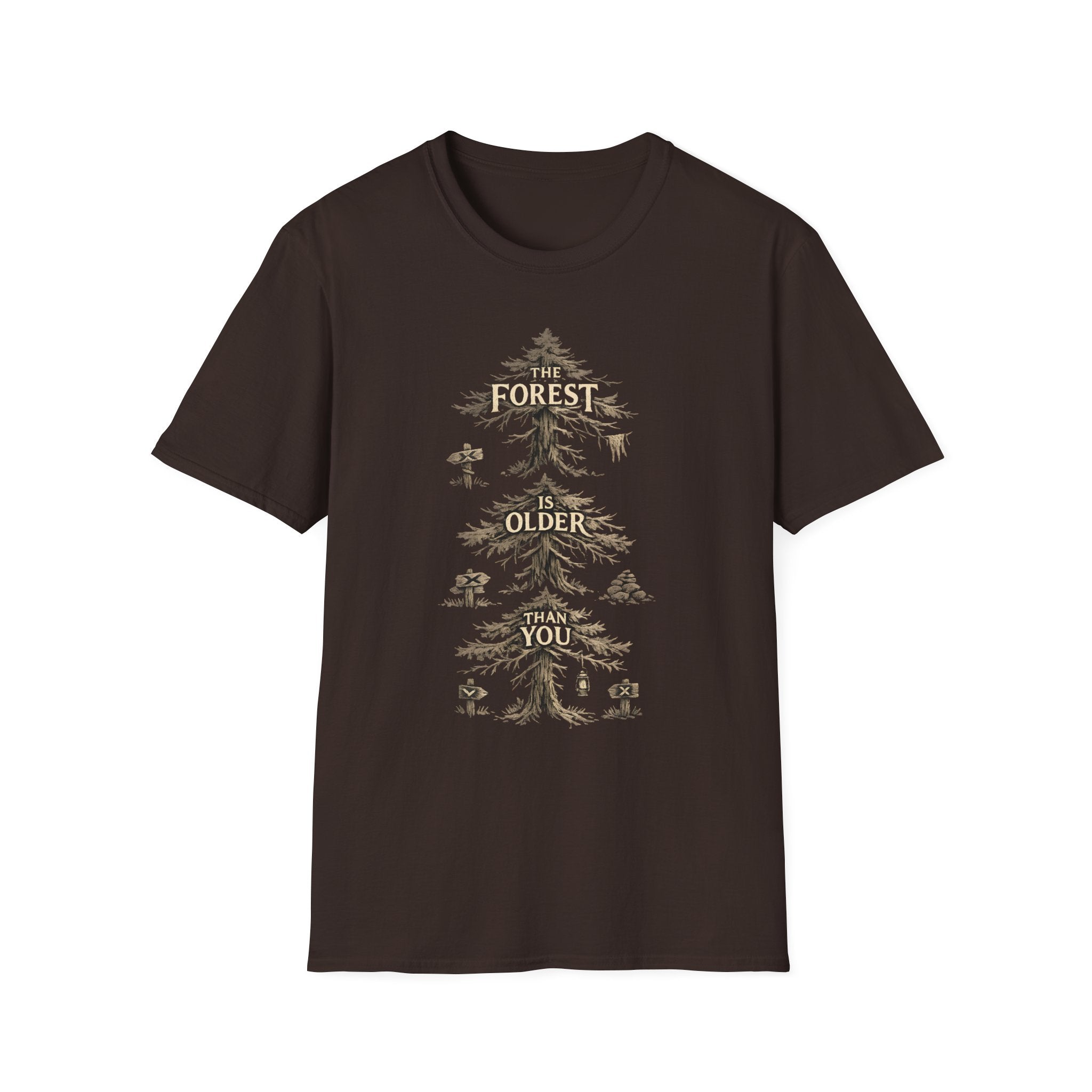 The Forest Is Older Than You T-Shirt -  Vintage Fantasy Tree Tee