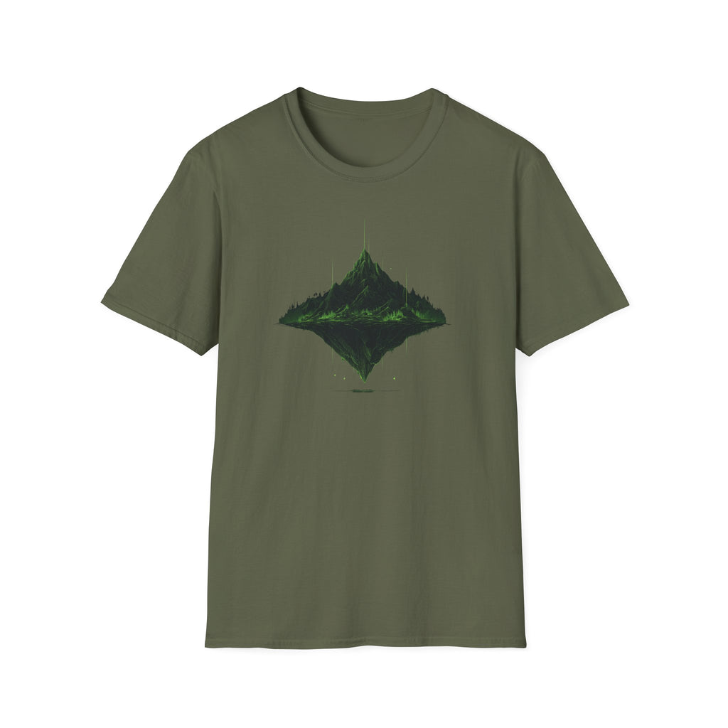 Emerald Floating Island Graphic T-Shirt