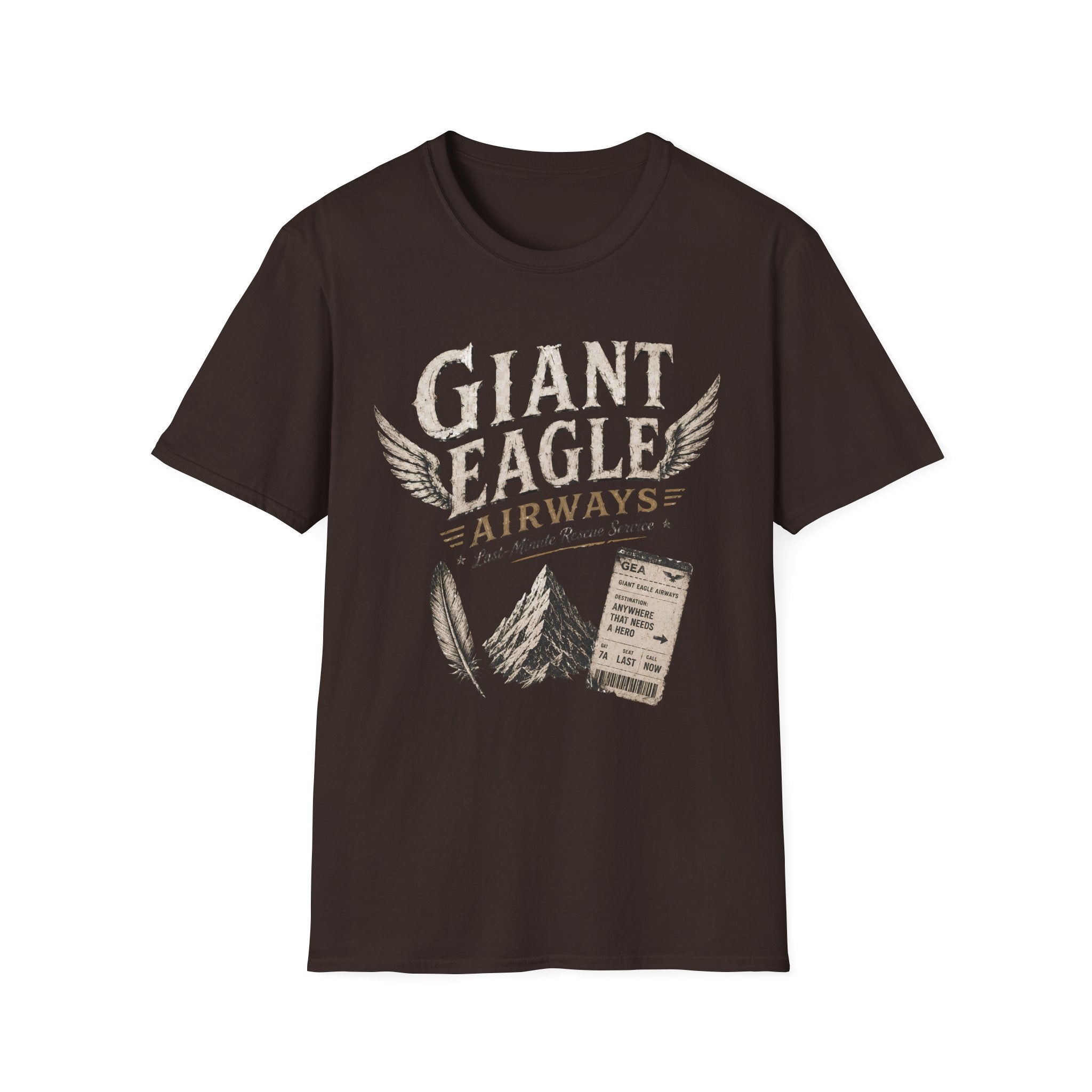 Giant Eagle Airways Vintage T‑Shirt — Retro Travel Graphic Tee