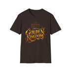 I'd Rather Live in a Golden Kingdom T-Shirt - Vintage Fantasy Crown Tee