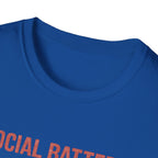 Social Battery Low Funny Introvert Graphic T-Shirt