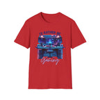 I'd Rather Be Gaming T‑Shirt — Retro Neon PC Gamer Tee