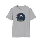 Werewolf Ripped Graphic T-Shirt — Minimalist Howling Tee