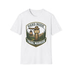 Hard Mode Trail Marker T-Shirt - Lantern Sign Graphic Tee