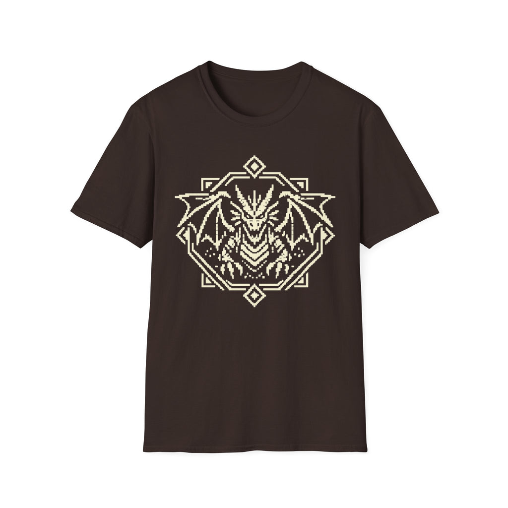 Pixel Dragon T-Shirt - Retro Gaming Graphic Tee