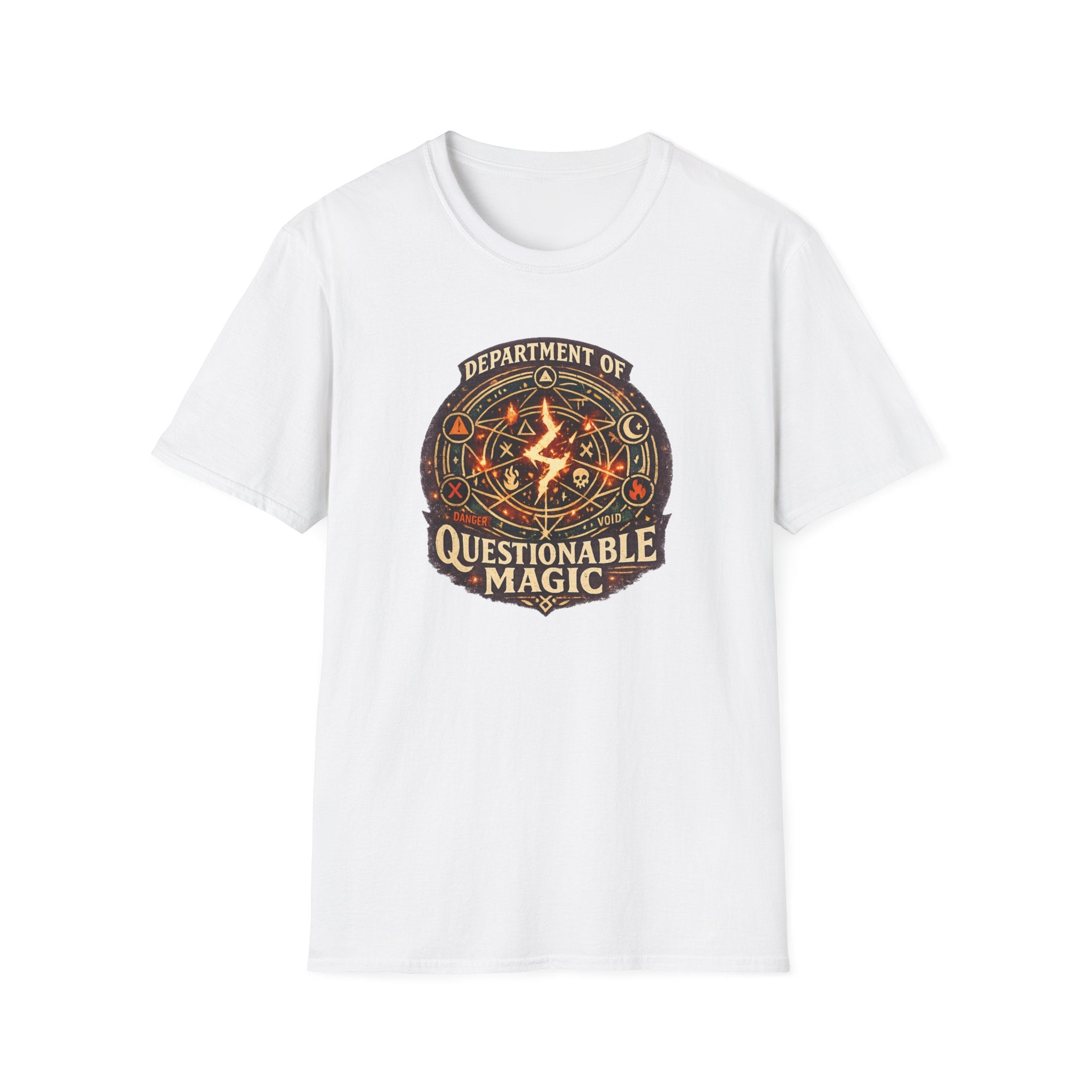 Department of Questionable Magic Vintage Emblem T-Shirt