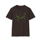 Alien Eyes T-Shirt - Neon Green Sci-fi Space Graphic Tee