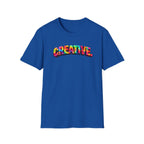 Creative Tie-Dye T-Shirt — Bold Rainbow Graphic Tee