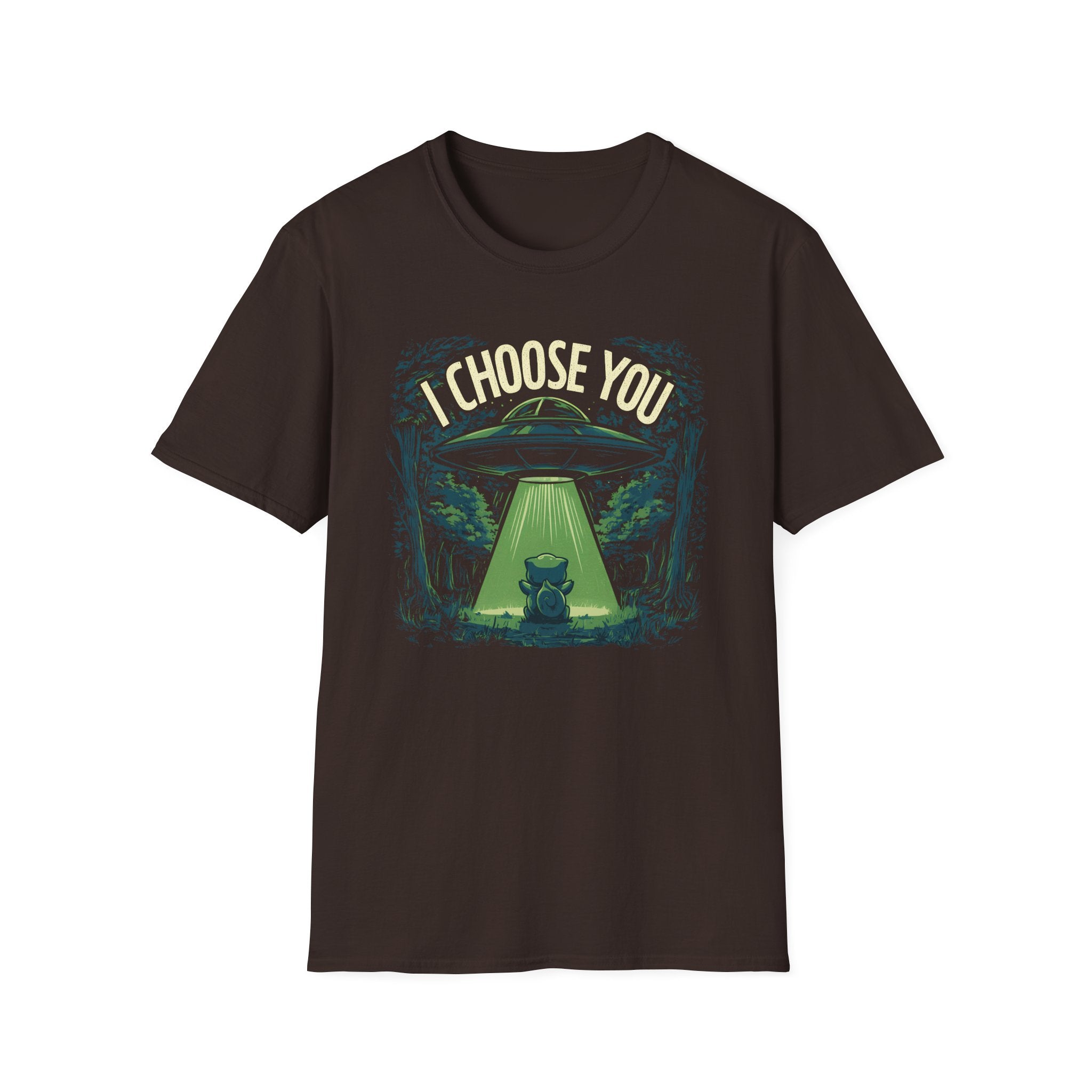 I Choose You UFO T-Shirt - Cute Alien Abduction Tee for Sci‑Fi Fans