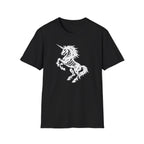 Unicorn Skeleton Graphic T-Shirt — Gothic Mythical Tee