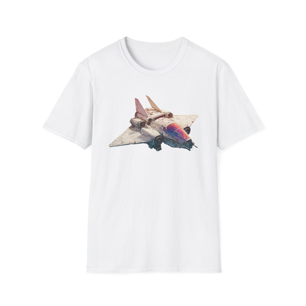 Space Bomber Graphic T‑Shirt - Vintage Rocketship Tee