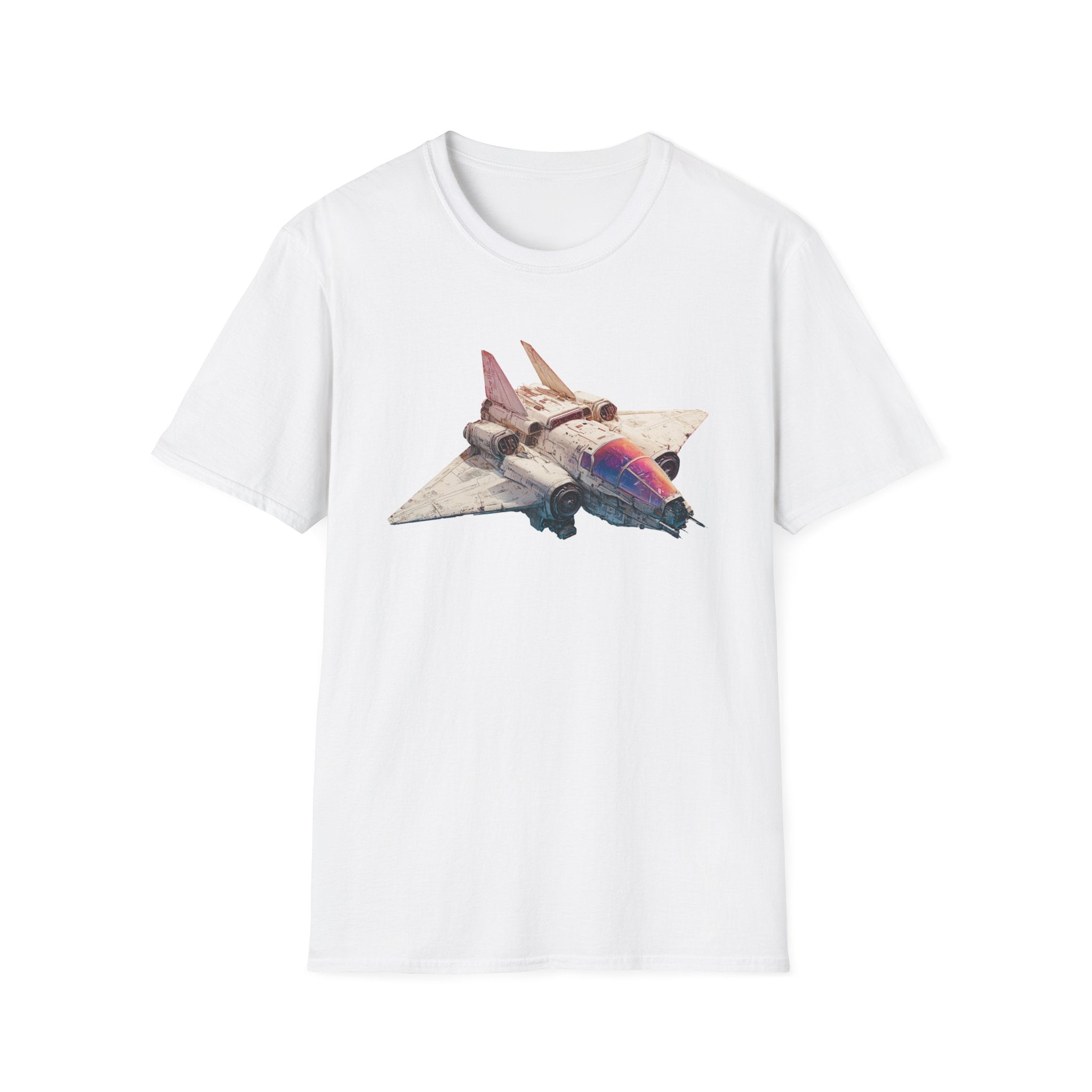 Space Bomber Graphic T‑Shirt - Vintage Rocketship Tee