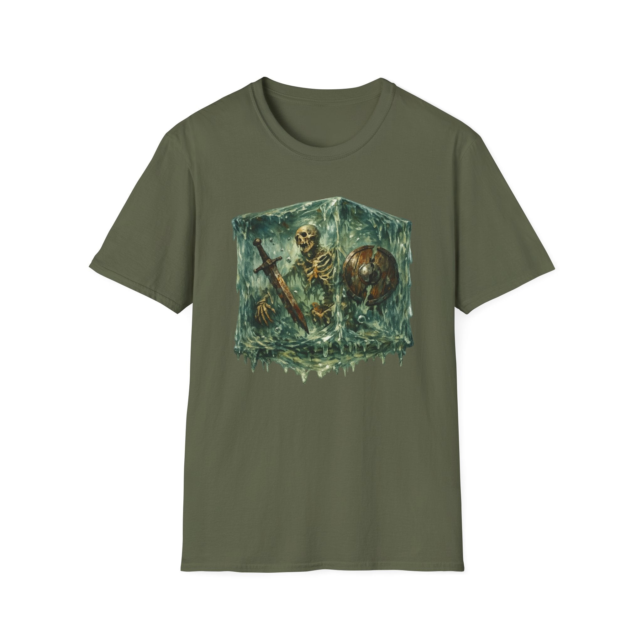 Gelatinous Cube T-Shirt — Dark Fantasy Monster Graphic Tee
