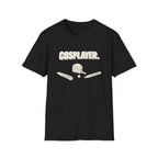 Cosplayer Tools T-Shirt — 'COSPLAYER.' Graphic Tee for Costume Makers & Conventions